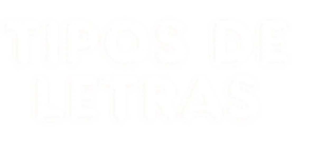 Tipos de letras